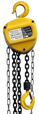 ROTEK Kettenflaschenzug 1t Kapazität, 3m Einsatzhöhe, CH-A-01000-03