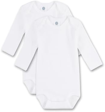 Sanetta - Body, Bimbi, Bianco (Weiß (White 10)), 104 cm