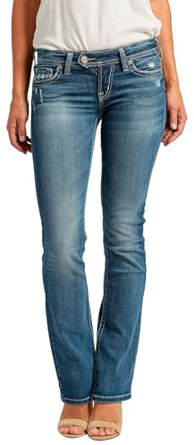 Silver Jeans Co. Tuesday Low Rise Slim Bootcut Jeans