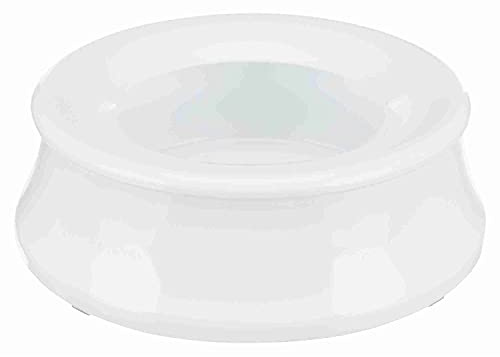 Swobby hundskål plast, 1,7 l/ø 24 cm blandade färger – (speciell avtagbar kant förhindrar spill)