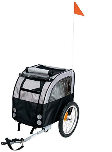 Karlie Doggy Liner Amsterdam Teflon® L: 109 cm B: 59 cm H: 73 cm schwarz-grau