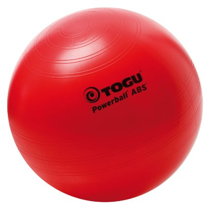 Togu Gymnastikball Powerball ABS mit DVD (Berstsicher)