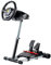 wheelstandpro Driving Force GT/PRO/EX/FX Deluxe Log V2 Lenkrad Halterung Schwarz
