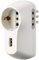 BTicino S3613DU Multipresa Adattatore B3 con Presa USB, 1.5A, 1500 W, 250 V, Bianco