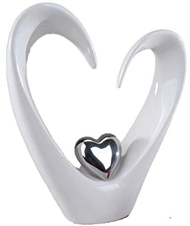 formano Moderne Tischdeko Herzform zum Stellen Aufsteller