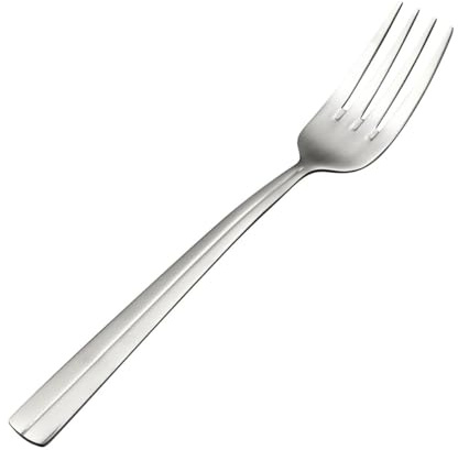 Nirosta Mailand Menu Fork, Silver, 20 cm