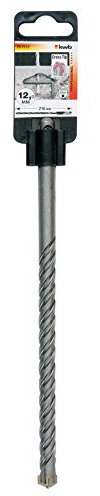 kwb Cross-Tip Hammerbohrer Ø 12 mm (210 mm Länge, 4-schneidig, SDS plus Aufnahme)
