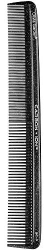 Olivia Garden Carbon + Ion Pettine per taglio SC-4 - Pettine in Carbonio di alta qualità per un taglio di precisione e una messa in piega, tecnologia Ionica