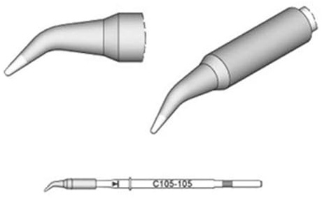 JBC C105105 Löt-/Entlötspitze für Nano