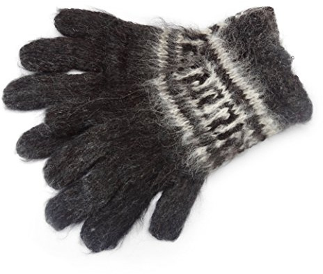 Tumia LAC Alpaka Handschuhe - Handgefertigt in Bolivien aus 100% Alpaka-Wolle