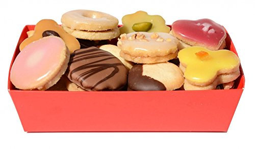 Krönner Teegebäck mit verschiedensten Sorten (250g) – Handgefertigte Butterkekse aus feinstem Mürbeteig – Hochqualitative Kaffeekekse – Kekse ohne Zusatzstoffe und künstliche Aromen