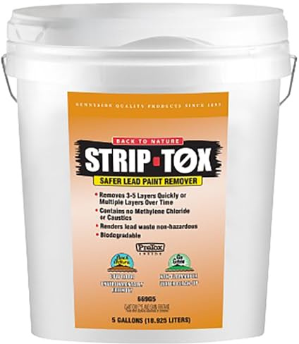 BACK-TO-NATURE ST05 Lead Based Paint Remover,5 gal.