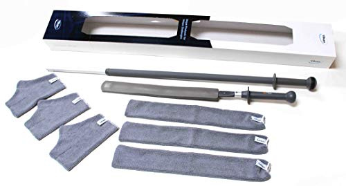 Vikan 990102 Easy Hi Dust Microfiber Kit, 1320 mm Length, 195 mm Width, 110 mm Height, Grey