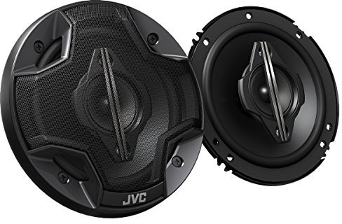 JVC CS-HX649 16 cm 4-Wege-Lautsprecher mit Abdeckgitter, 2 Stück