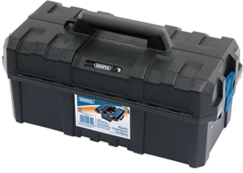 Draper 14709 Cantilever Tool Box, Black, 454 mm