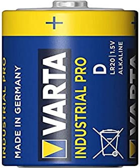 Pack 20 Pilas D - LR20 VARTA Industrial Pro Ø34,2x61,5mm