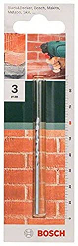 Bosch 2609255419 60mm Masonry Drill Bit with Diameter 3mm