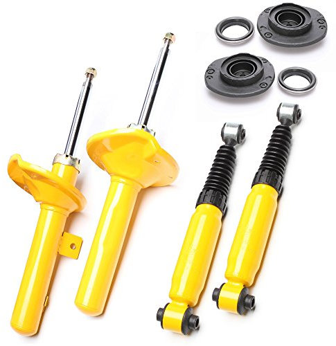 4X SPORT-STOßDÄMPFER GASDRUCK SPORTDÄMPFER VORNE HINTEN + DOMLAGER VA - 206