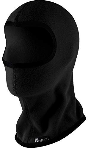 Hisert Shop Kinder Skimaske Microfleece Sturmhaube (Schwarz)