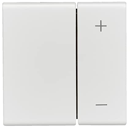 Legrand - Variateur toutes lampes Mosaic 2 modules - blanc