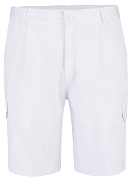 VELILLA 344 Bermudas Multibolsillos, Color Blanco, Talla 46