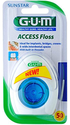 GUM Access Floss pour 50 applications, Lot de 2