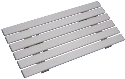Aidapt White Width Adjustable Easy Clean Bath Board Bath Transfer Board to Fit Baths Between 535 and 625mm Bathroom Aid