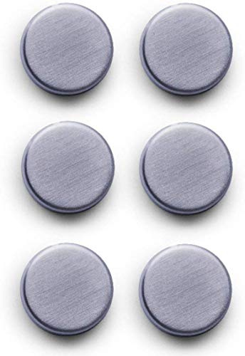 Zeller 11203 Magnet-Set 6-teilig, ø 2.7 cm, edelstahl