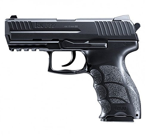Heckler & Koch Airsoft Pistole P30, Federdruck Waffe mit < 0,5 Joule, inkl. 100 x 6 mm Soft-Air Kugeln
