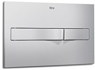 Roca in-Wall a890096002 – Plate Actuation PL2 Dual Chrome Matte