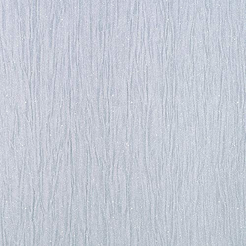 Debona Glitter Encrusted Vinyl Wallpaper Silver 9001 Full Roll