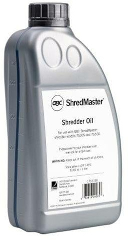 Rexel Lubrifiant pour Destructeurs 7500S/7550X, 1L, Entretien du Destructeur, 4400050