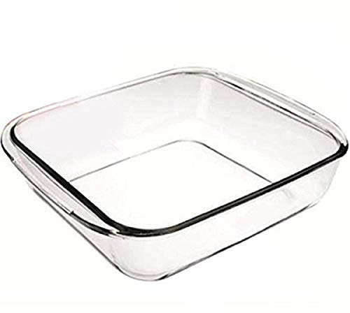 IBILI 480625 Auflaufform Kristall, Glas, transparent, 25 x 22 x 5 cm