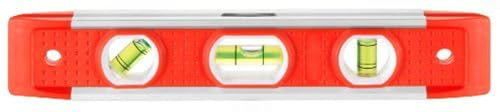 Connex COX791228 Torpedo-Wasserwaage Magnet, 22,5 cm, Rot