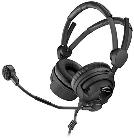 Sennheiser HMD 26-II / 600-auricular con micrófono dinámico X3K1 (Jack de 6,3 mm, de 600 ohmios)