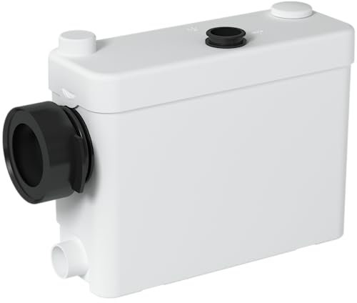 SFA 0017, Trituratore da incasso per montaggio a parete SaniPack, bianco - 17