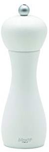 Bisetti 42532 - Macinasale in faggio, 18 cm, Colore: Bianco