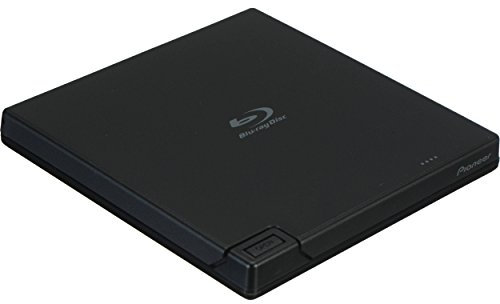 Pioneer Slim External Blu Ray Writer BDR-XD05B (Black)