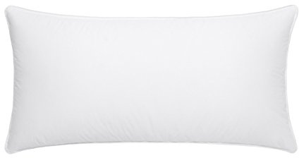 Moon Basic 3-kammarkudde, huvudkudde, fyllningskudde, supermjuk 45 % dun 55 % gåsfjädrar med klass 1, 40 x 80 – 480 g