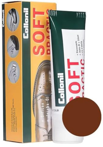 Collonil Glattlederpflege Silicon Polish mittelbraun 75ml