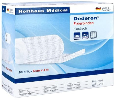 FIXIERBINDE Dederon 6 cmx4 m 20 St
