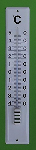 Emaille Thermometer Hauswandthermometer 40 cm