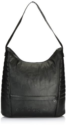 adidas Damen Schultertasche Grunge Hobo Bag, Black, 36 x 11 x 38 cm, G76300