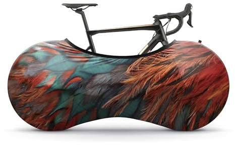 VELOSOCK Rio Indoor Bike Cover - Dirt-Resistant Storage Cover | Indoor use only - not water-repellent and not waterproof. Fits road, MTB and hybrid. Not for fat bikes.