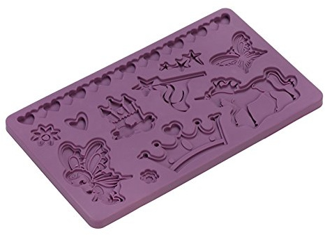 Lurch 86002 FlexiForm Dekorform Prinzessin 20 x 12 cm, Beere