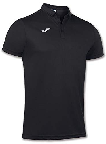 Joma - Polo hobby negro m/c para hombre