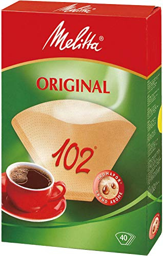 Melitta 6629717 Filtertüten, Typ: 102/40
