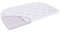 Träumeland T030722 - Matratze für Beistellbett Brise Light 88 x 50 cm, 2 abgerundete Seiten