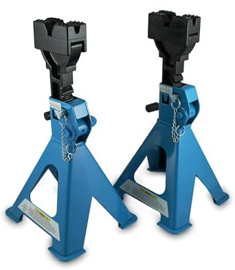 MS-Point BITUXX® 2 x Unterstellböcke 3T Auto PKW Abstellbock Unterstellbock Stützbock 3000 Kg 3T Wagenheber Stützen 6T 6000 Kg