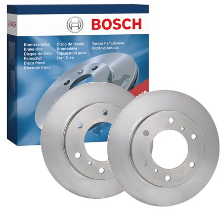 Bosch BD887 Jeu de 2 Disques de Frein - 290.0 mm - Essieu avant | Disques pleins haute teneur carbone - Certifié ECE-R90 - Longue durée de vie, protection anticorrosion avancée